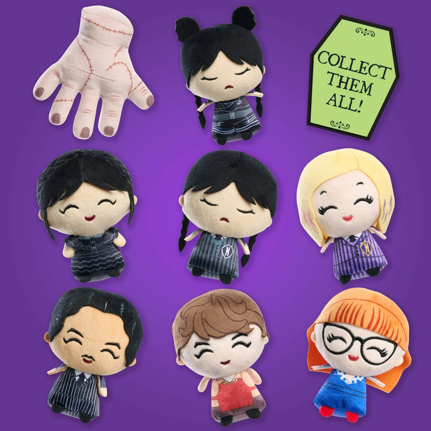Wednesday "Collectible Mini Plush" Plüschfigur zum Sammeln Serie #1 (2024)