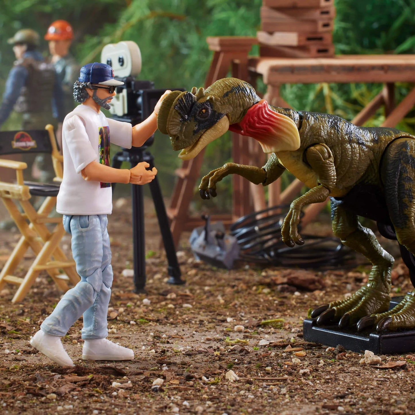 Jurassic Park "Steven Spielberg Figure" 30th Anniversary Mattel Creations SDCC Exclusive