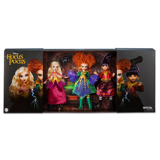 Monster High "Hocus Pocus" Skullector Dolls 3-Pack Mattel Creations (2024)