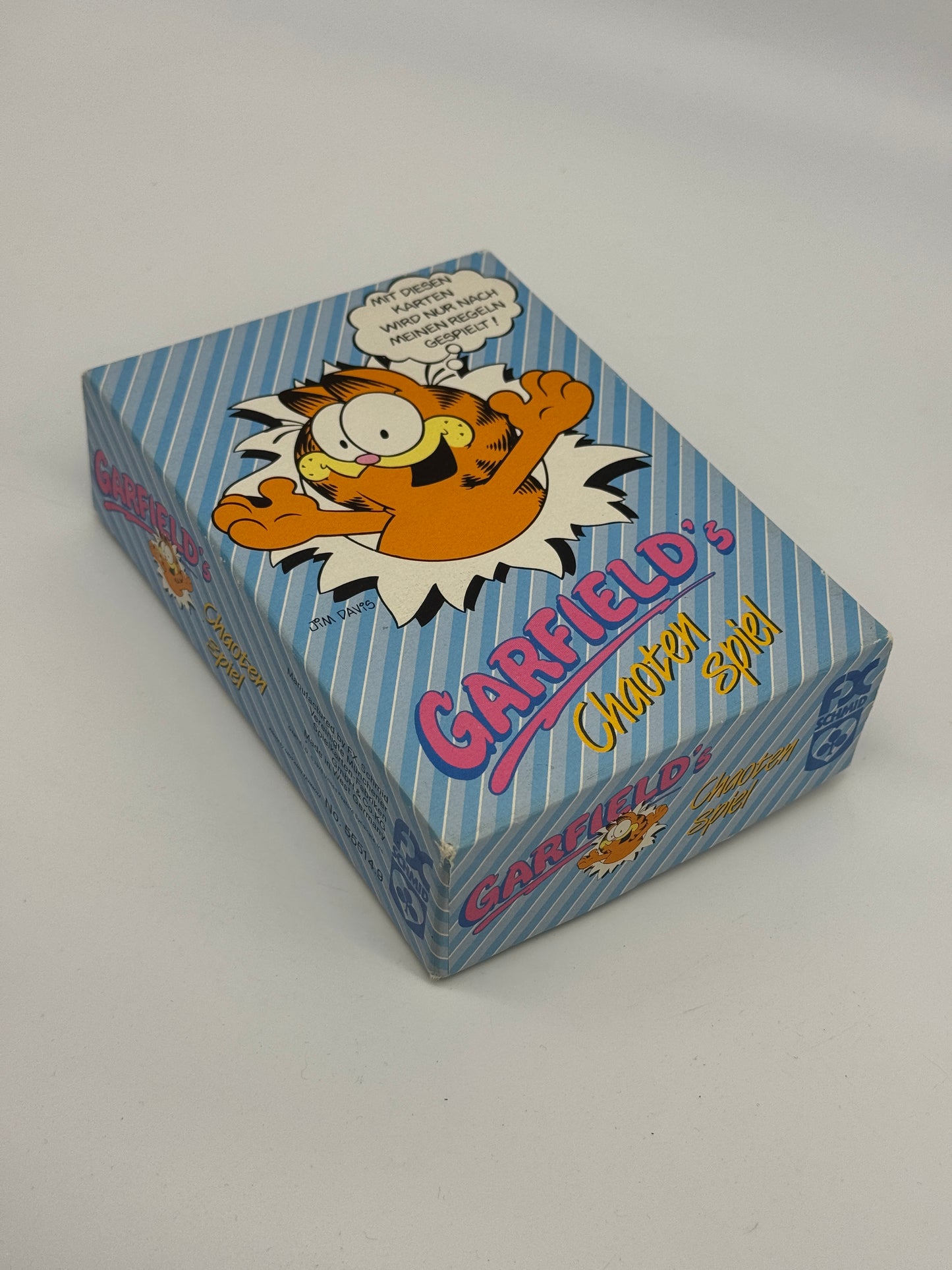 Garfield's chaos game card game Jim Davis cool sayings FX Schmid Spiele 1978