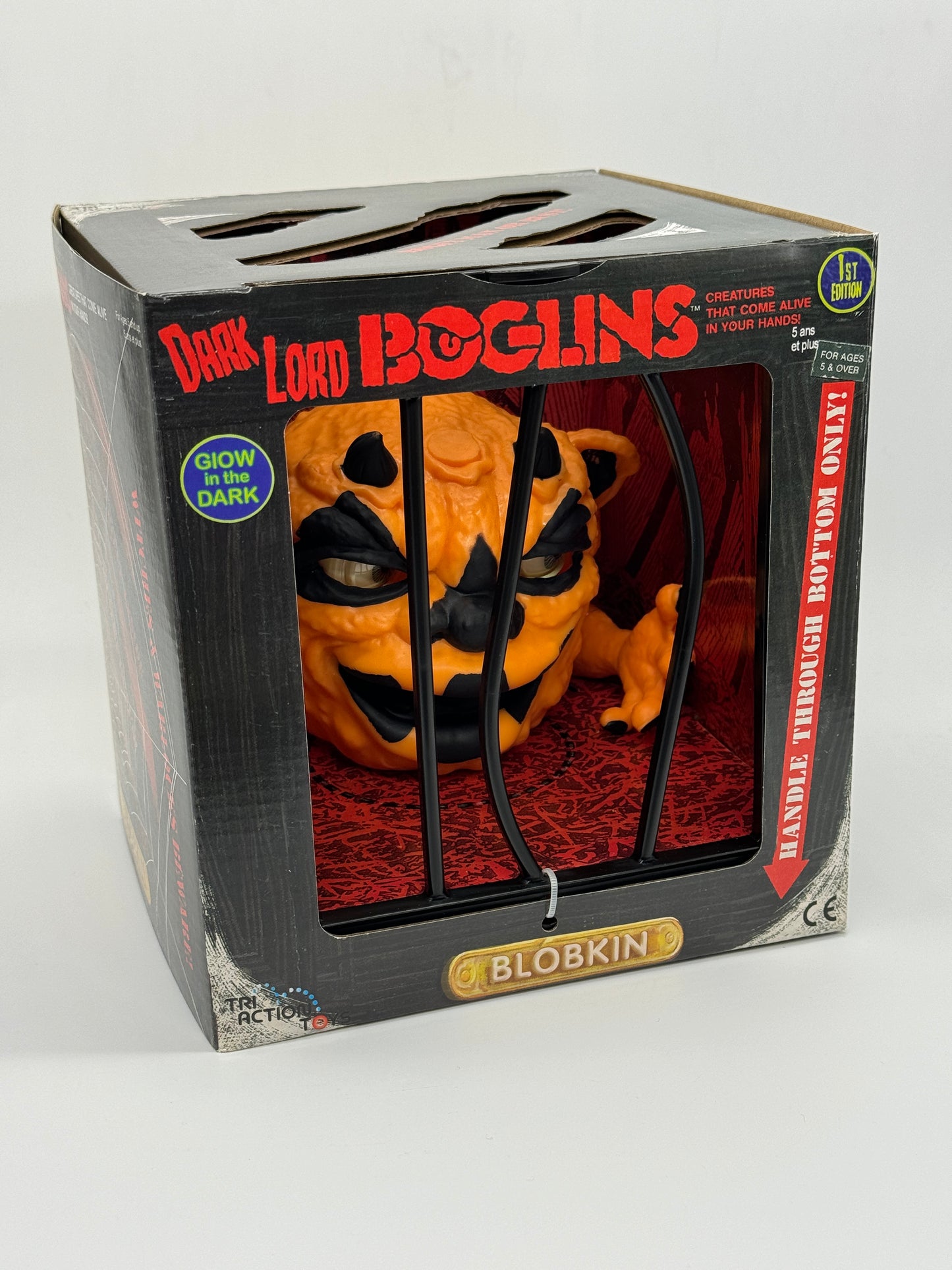 Boglins "Blobkin" Dark Lord 1st Edition Large Boglins Species Handpuppe Humungus