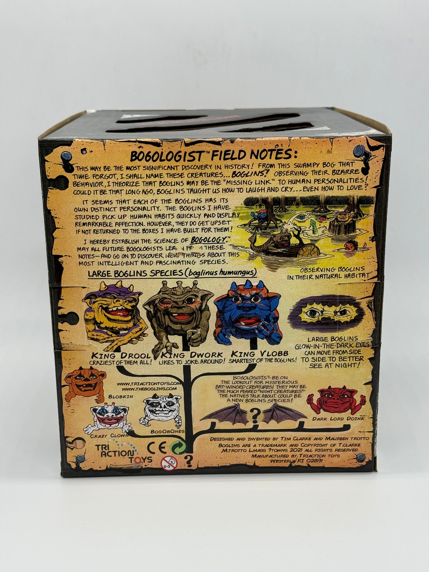 Boglins "Blobkin" Dark Lord 1st Edition Large Boglins Species Handpuppe Humungus