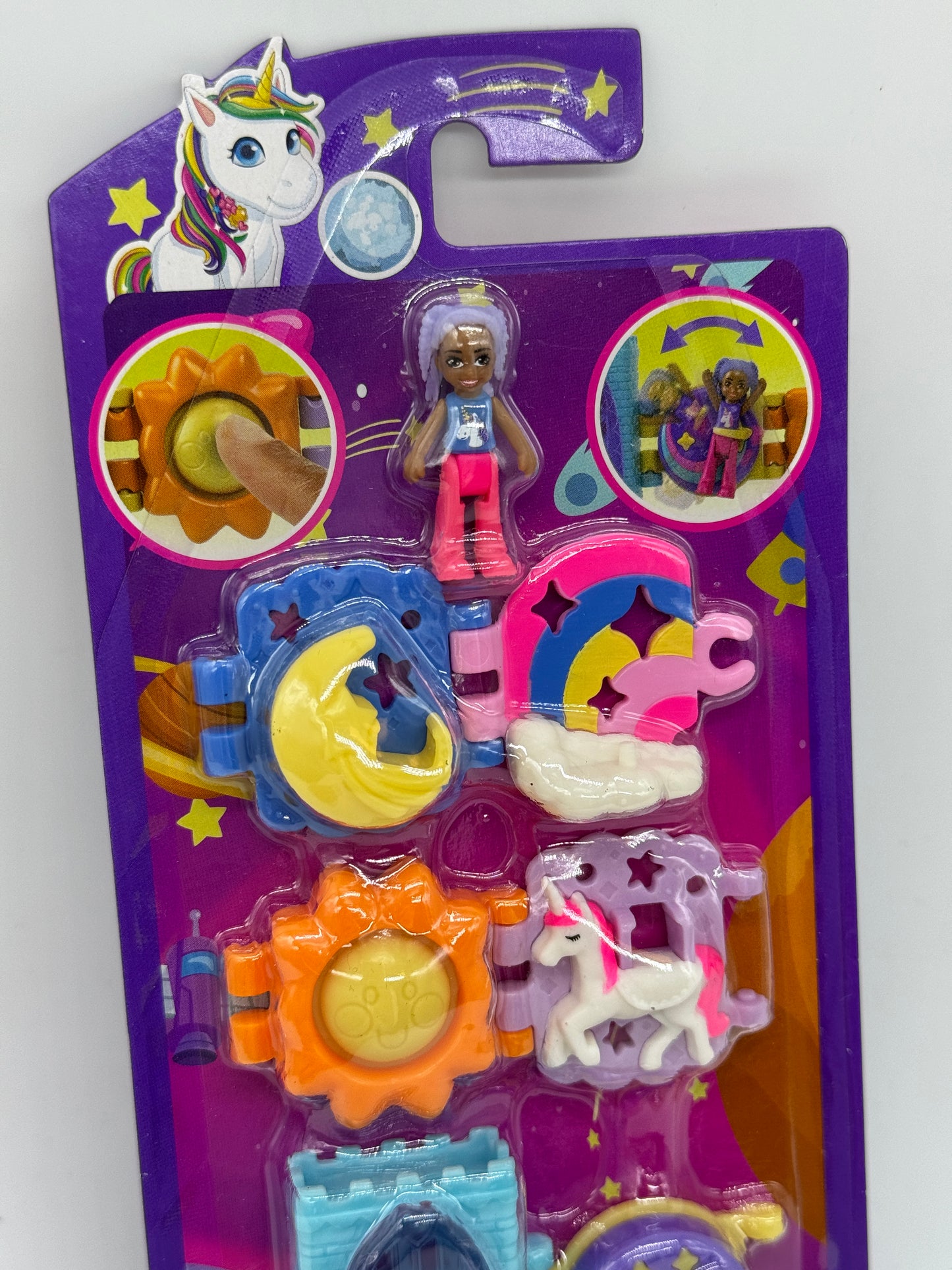 Polly Pocket "Armband" Treasure Unicorns zum Selbststecken (Mattel, 2022)