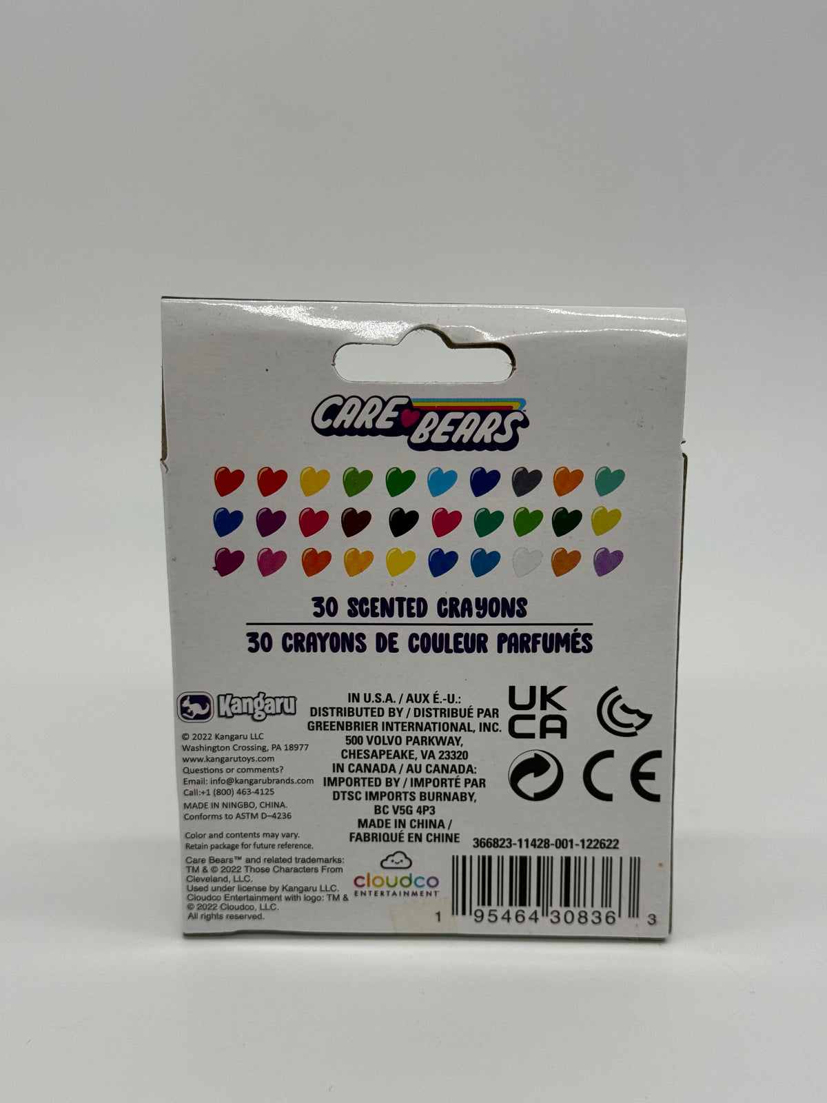 Wachsmalstifte "Care Bears" 30 Stifte verschiedene Farben mit Duft (2023) - End of Toys Store
