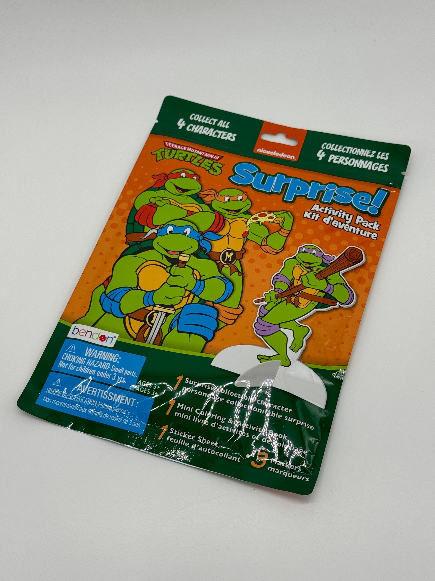 Teenage Mutant Ninja Turtles "Suprise Activity Pack Malspaß" mit Stiften und Stickern