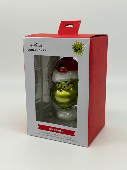 Hallmark Ornaments "The Grinch" Glas Ornament Weihnachtsbaum Ornament (2025)