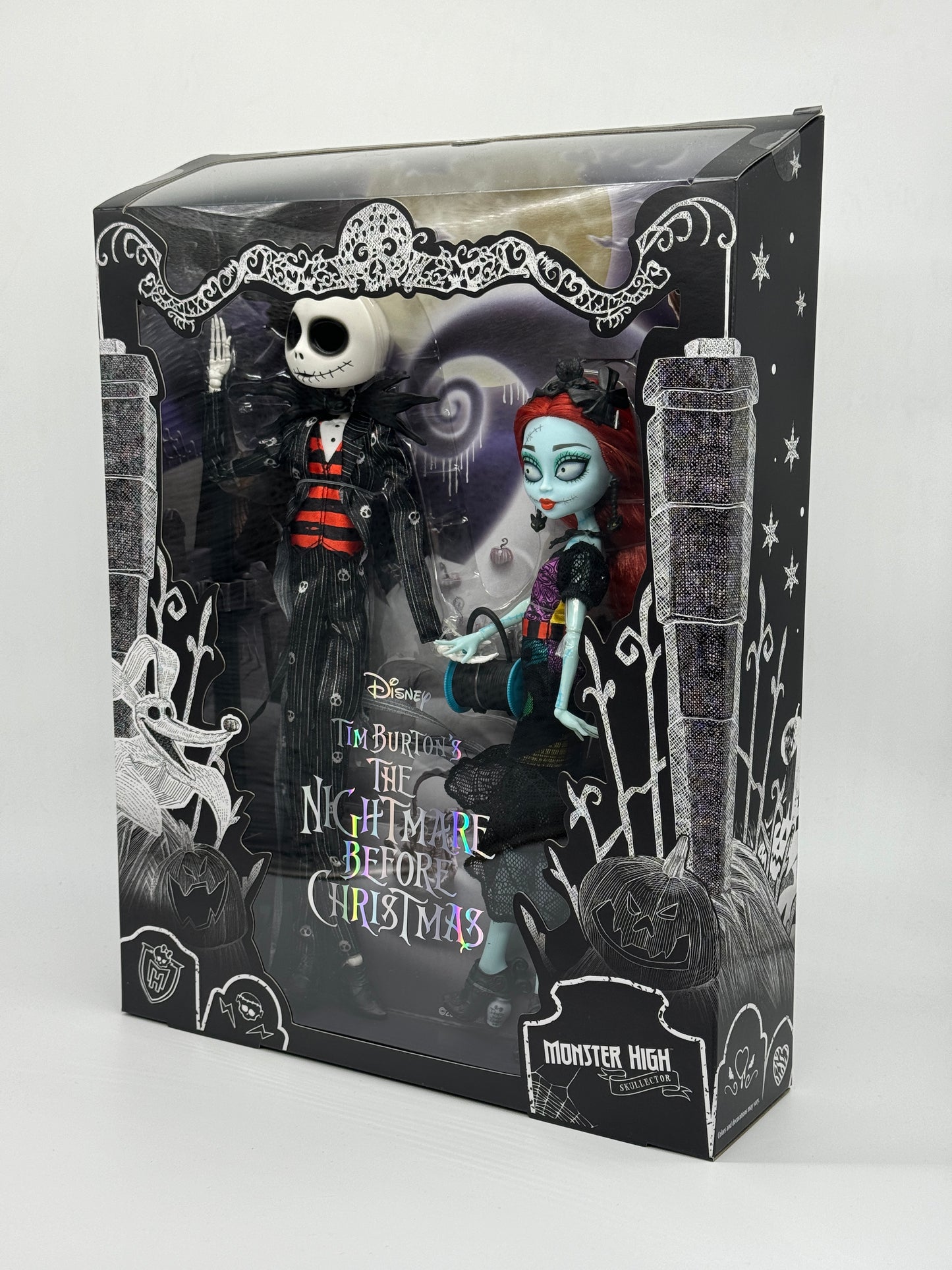 Monster High "Jack Skellington & Sally" Nightmare Before Christmas Skullector Dolls (2023)