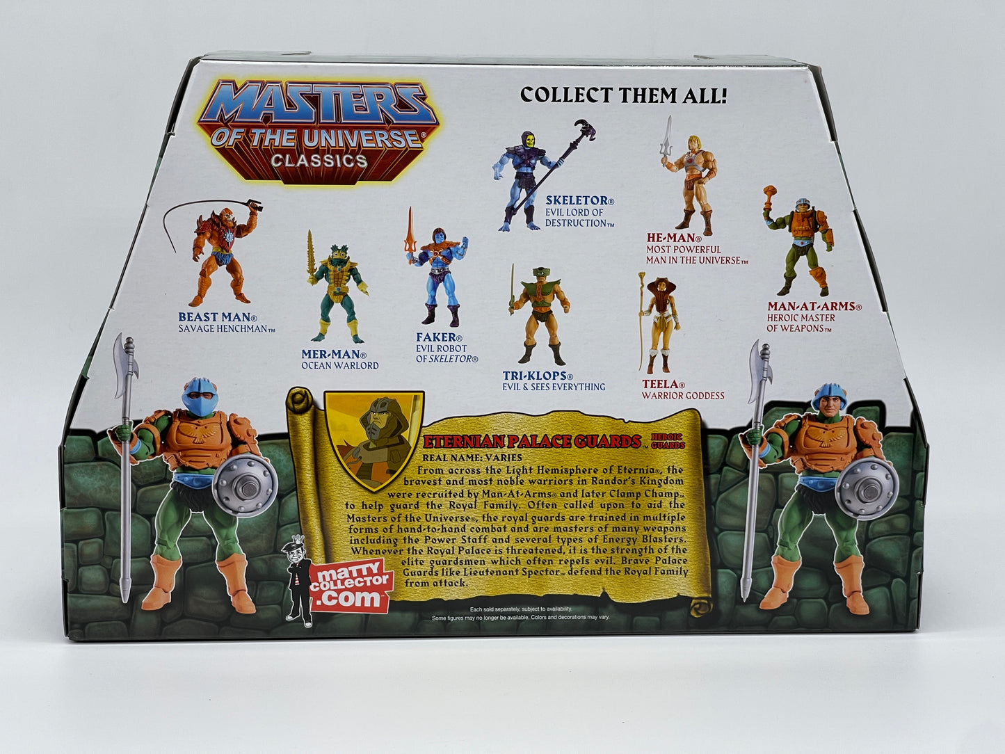 Masters of the Universe Classics "Eternian Palace Guards" Heroic Guards Figures (2010)