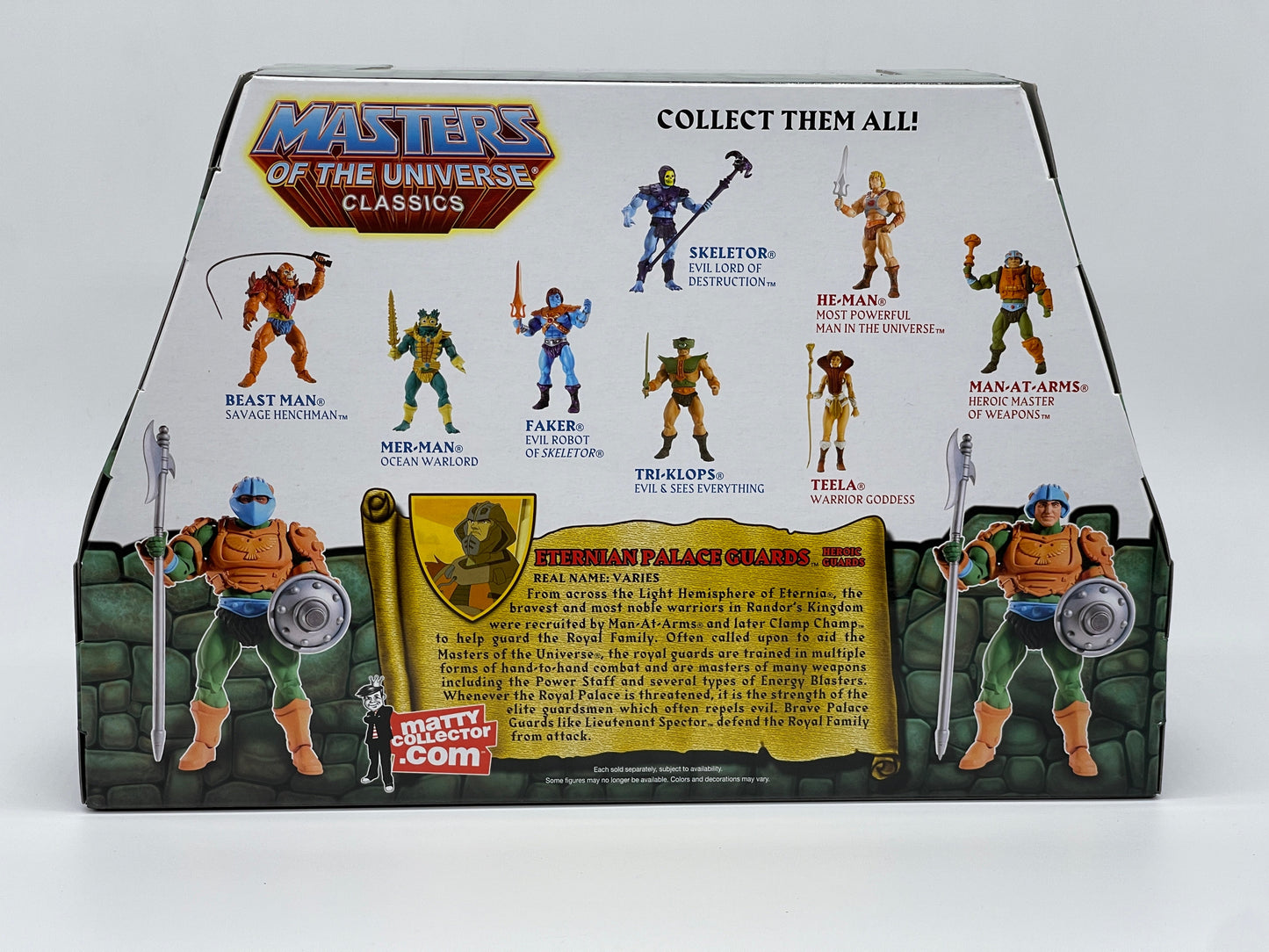 Masters of the Universe Classics "Eternian Palace Guards" mit Mailerbox sealed (2010)