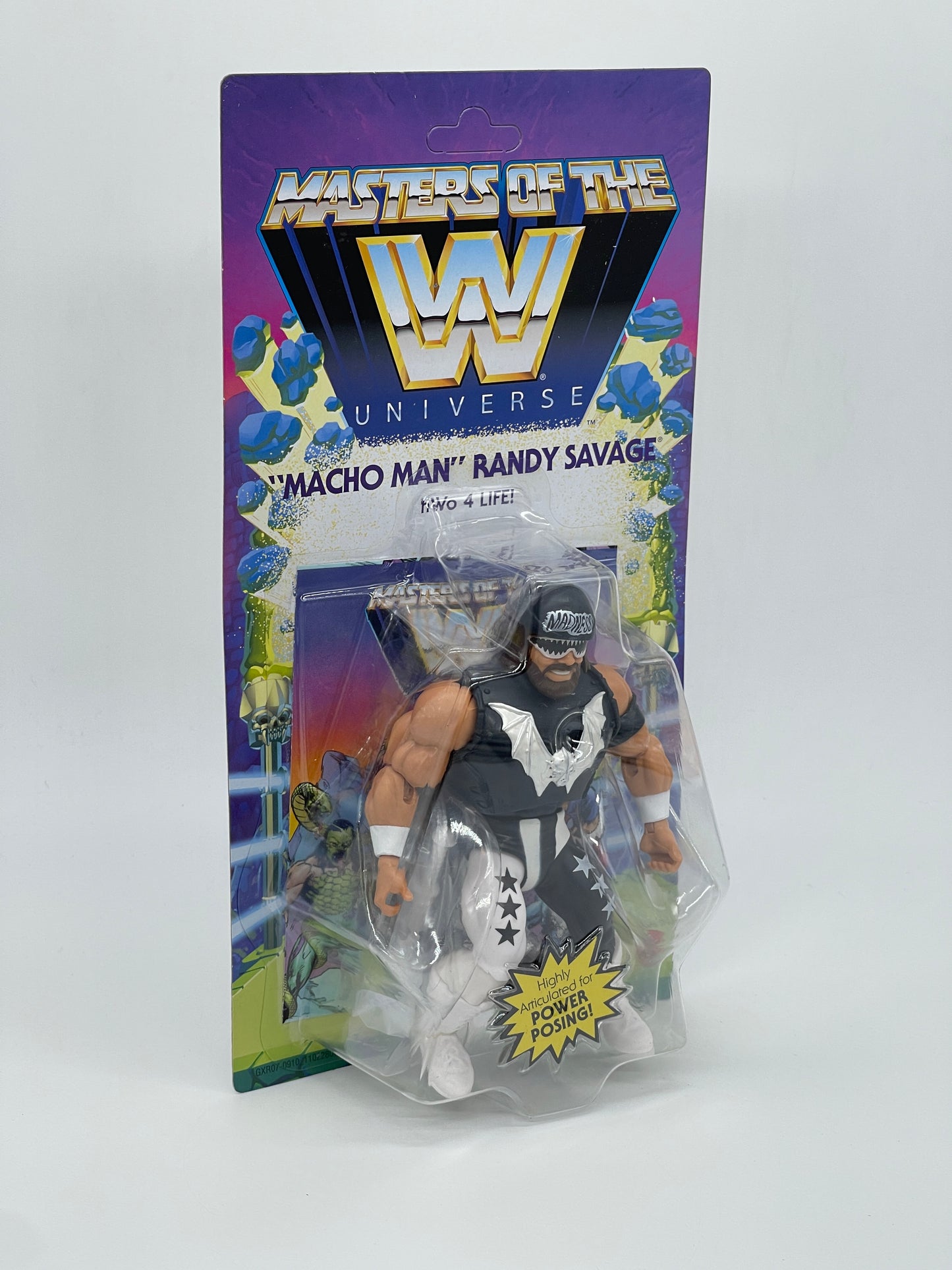 Masters of the W Universe Origins WWE "Macho Man Randy Savage" Wrestling MOTU