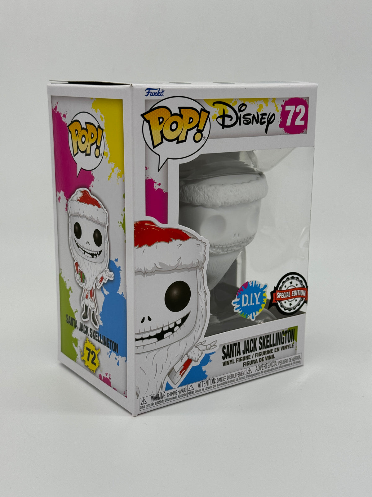 Funko Pop! "Santa Jack Skellington" #72 Faites-le vous-même SE L'Étrange Noël de Monsieur Jack