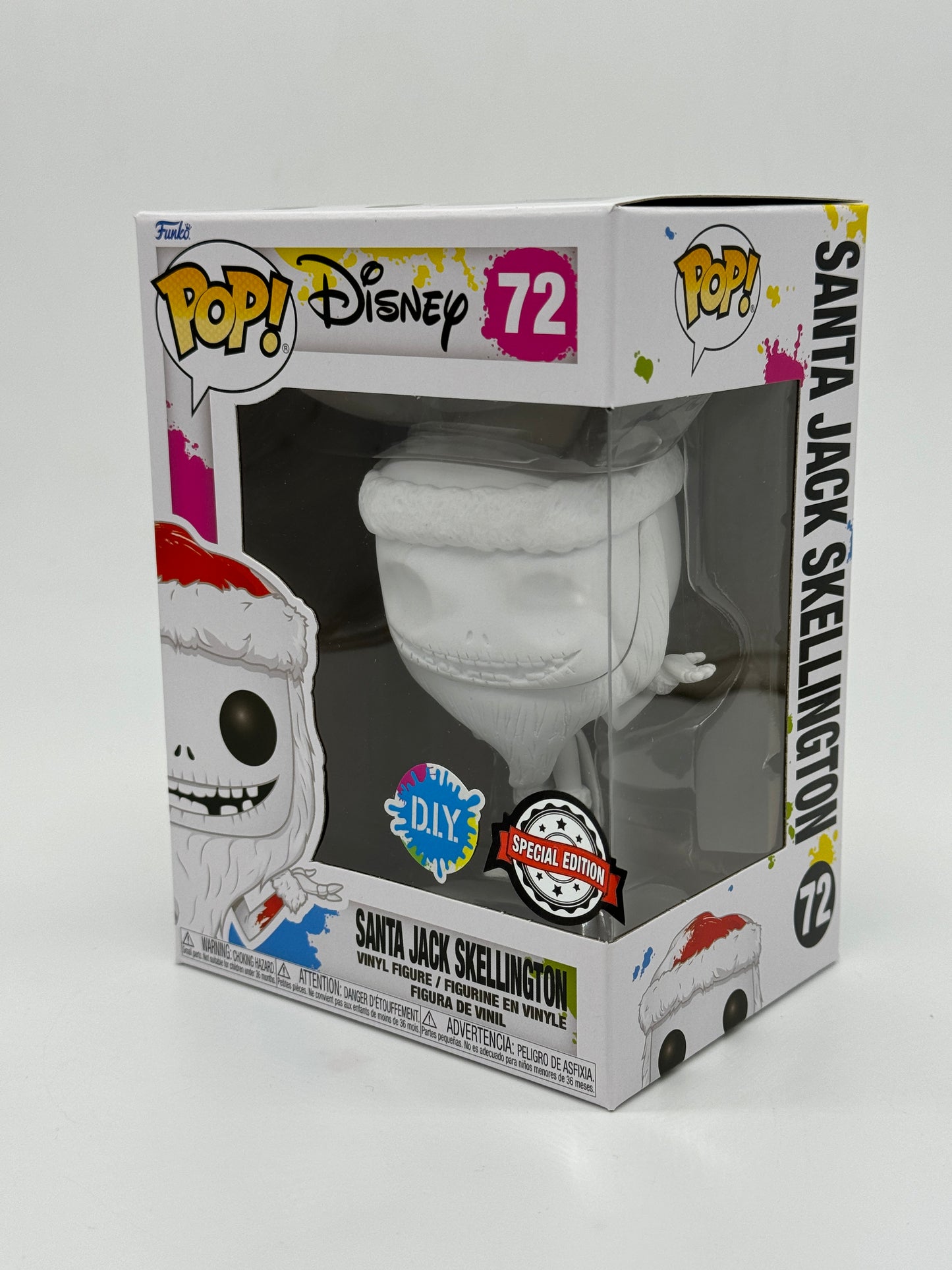 Funko Pop! "Santa Jack Skellington" #72 Faites-le vous-même SE L'Étrange Noël de Monsieur Jack