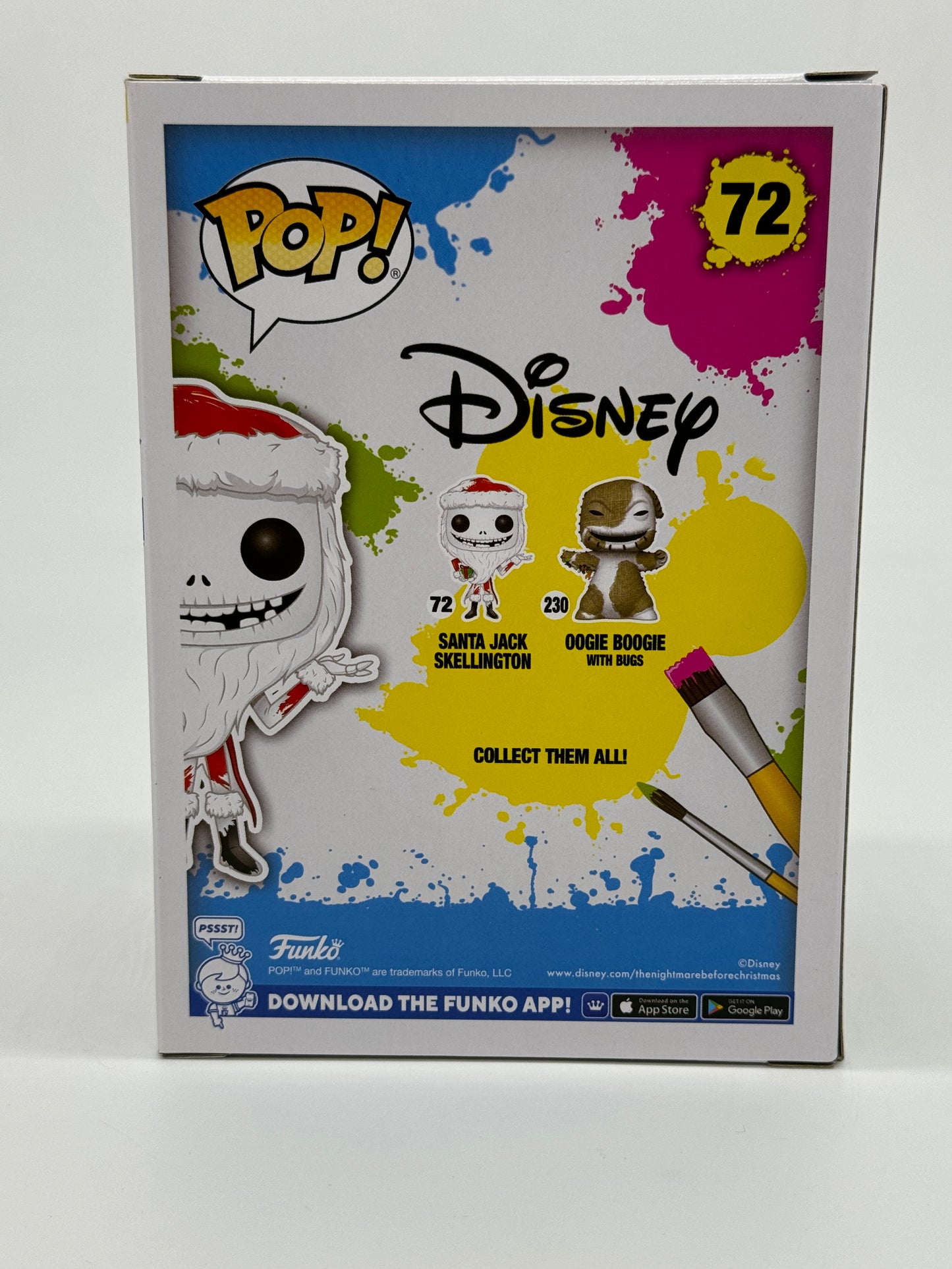 Funko Pop! "Santa Jack Skellington" #72 Faites-le vous-même SE L'Étrange Noël de Monsieur Jack