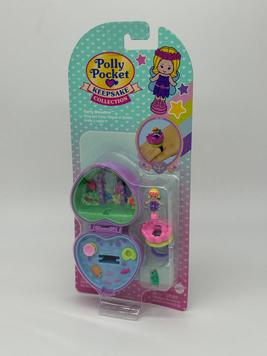 Polly Pocket Keepsake Collection "Fairy Meadow Ring and Case" (2025)