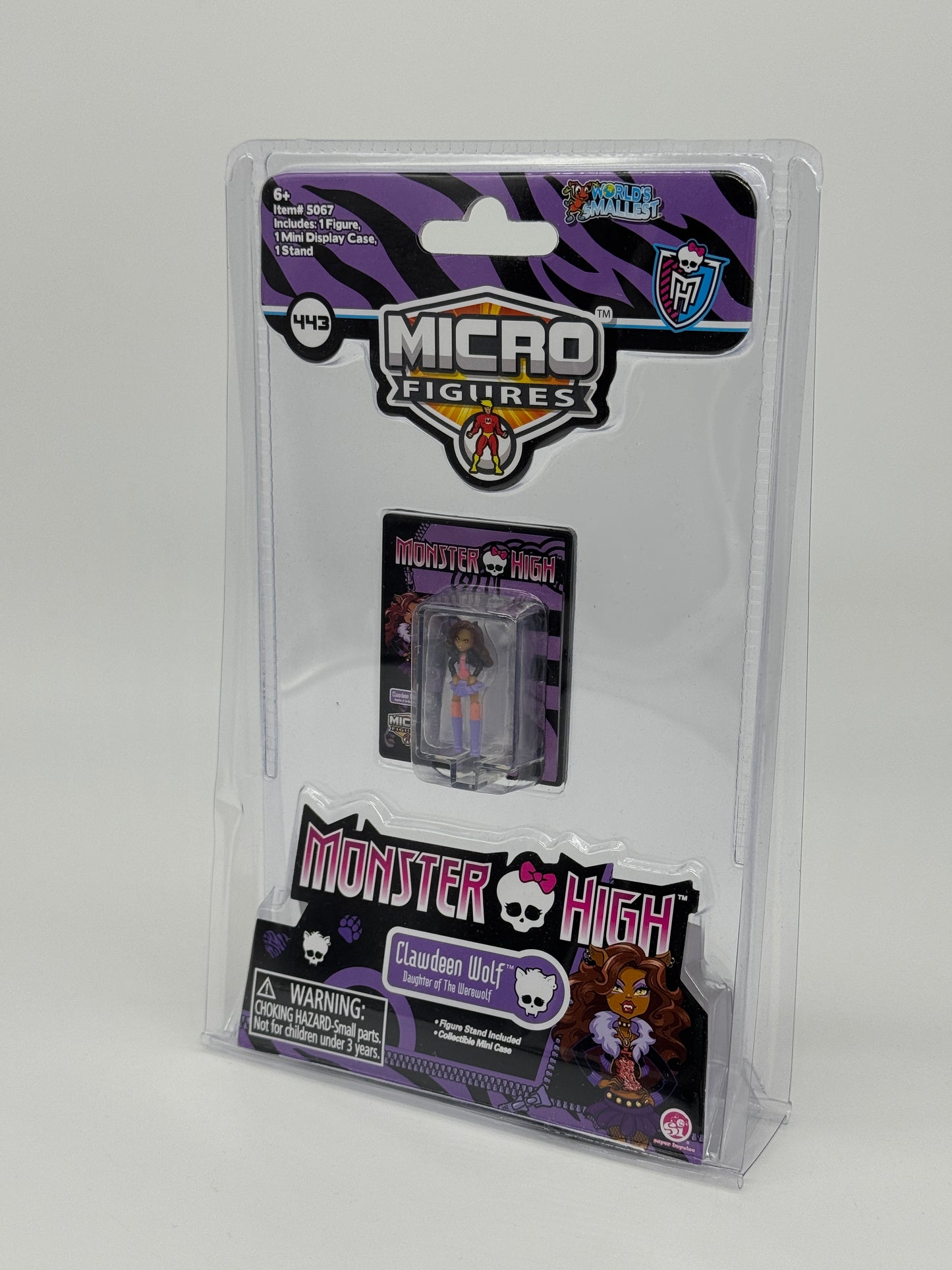 World's Smallest "Clawdeen Wolf" Micro Figures Monster High (2023)