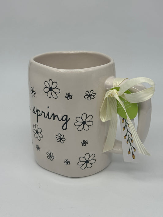 Rae Dunn Tasse "Spring" Kaffeebecher -213- Artisan Collection by Magenta