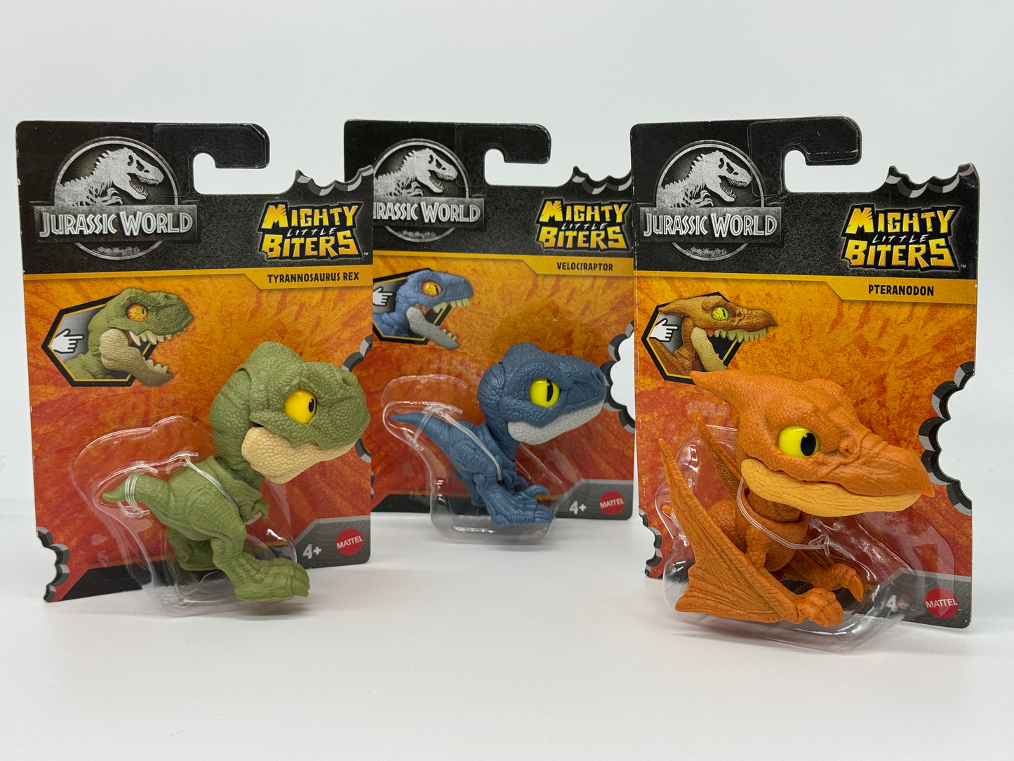 Jurassic World "Mighty Little Biters" verschiedene Figuren zur Auswahl (2024)