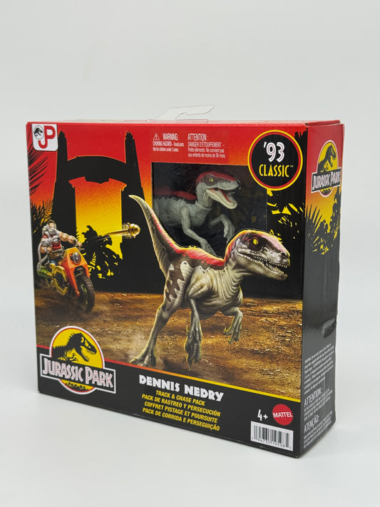 Jurassic Park '93 "Dennis Nedry Track & Chase Pack" Classic Collection US Import (2023)