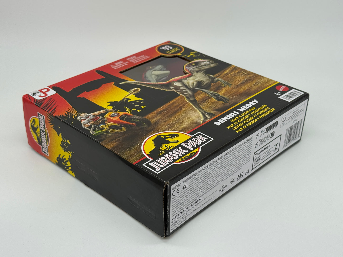 Jurassic Park '93 "Dennis Nedry Track & Chase Pack" Classic Collection US Import (2023)