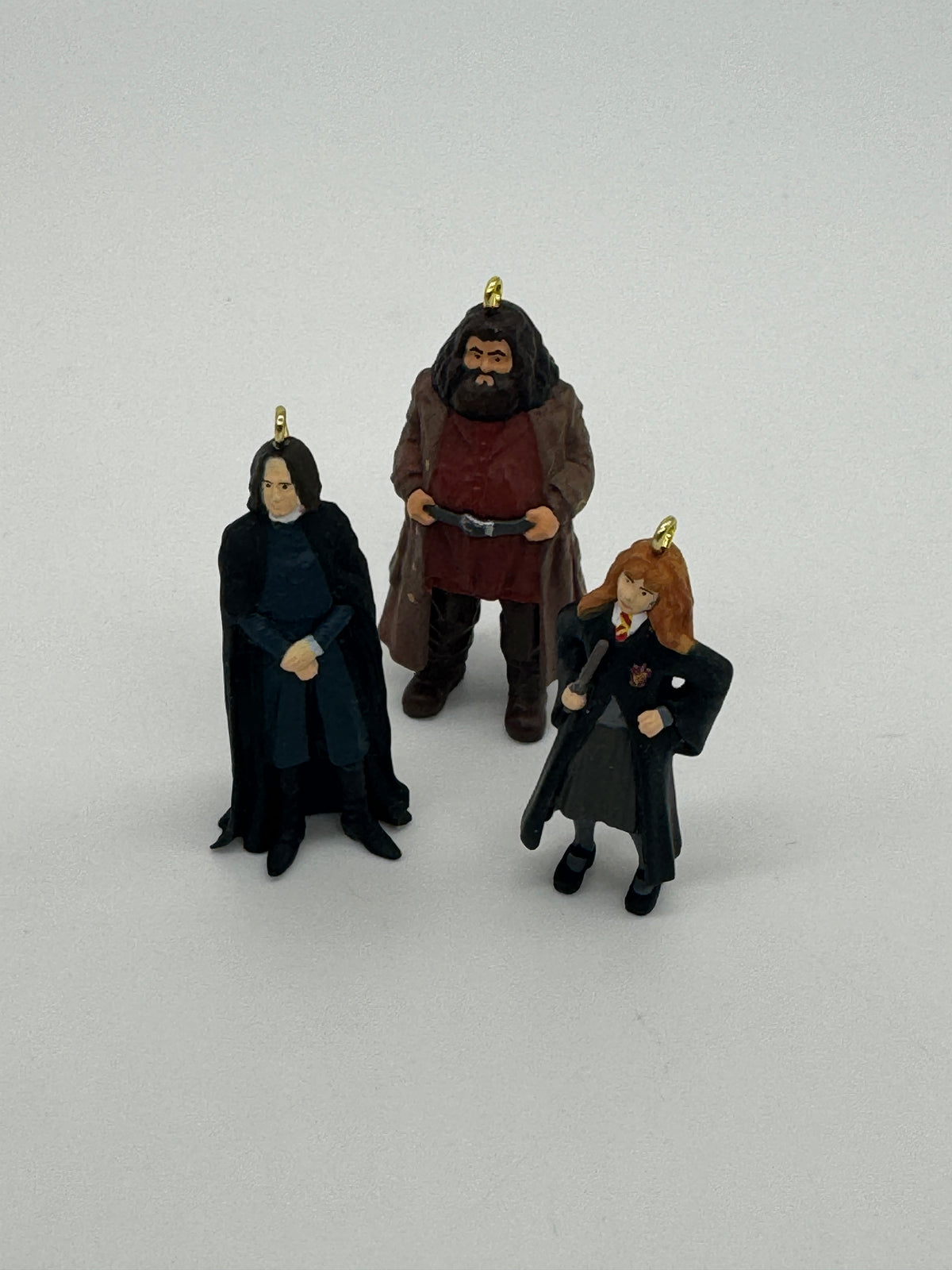Hallmark Ornaments "Harry Potter Hermione, Hagrid & Snape" Keepsake 2023 Microfigure