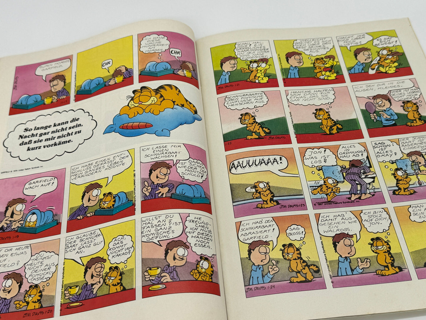 Garfield Comic Band Nr. 11 mit Orson's Farm Vintage Bavaria Comic Verlag (1987)