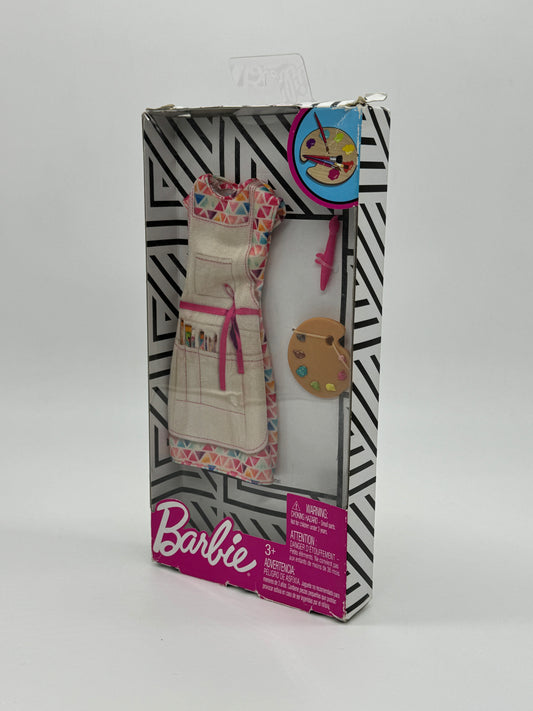 Barbie Fashions Zubehör "Karriere Malerin / Artist Kleid" mit Zubehör B-WARE (2018)