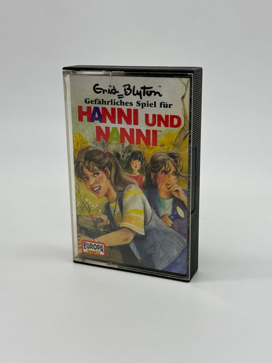 Enid Blyton "Gefährliches Spiel für Hanni und Nanni" Folge 19 Hörspielkassette (2004)