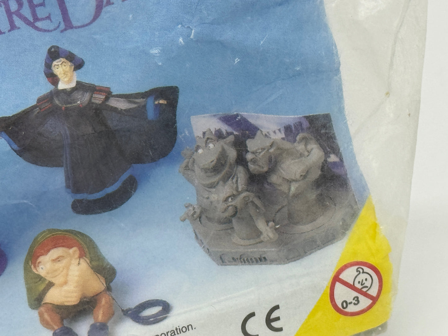 Der Glöckner von Notre Dame "Gargoyles" Mc Donalds Junior Tüte Happy Meal (1996) sealed