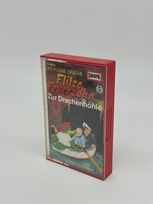 Der kleine Drache Flitze Feuerzahn "Zur Drachenhöhle" Hörspielkassette Folge #23