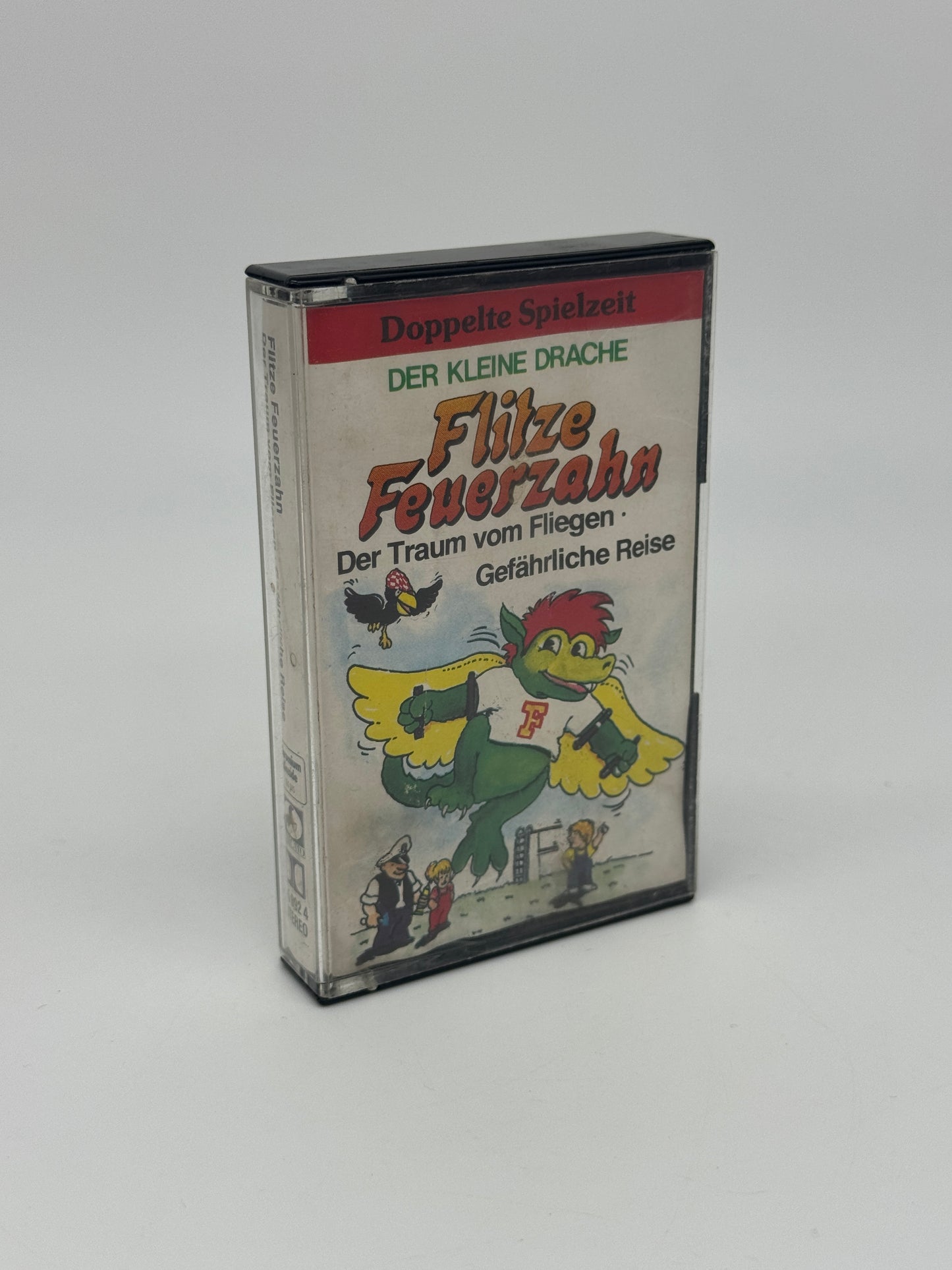 Der kleine Drache Flitze Feuerzahn "Der Traum vom Fliegen & Gefährliche Reise" Hörspielkassette doppelte Spielzeit