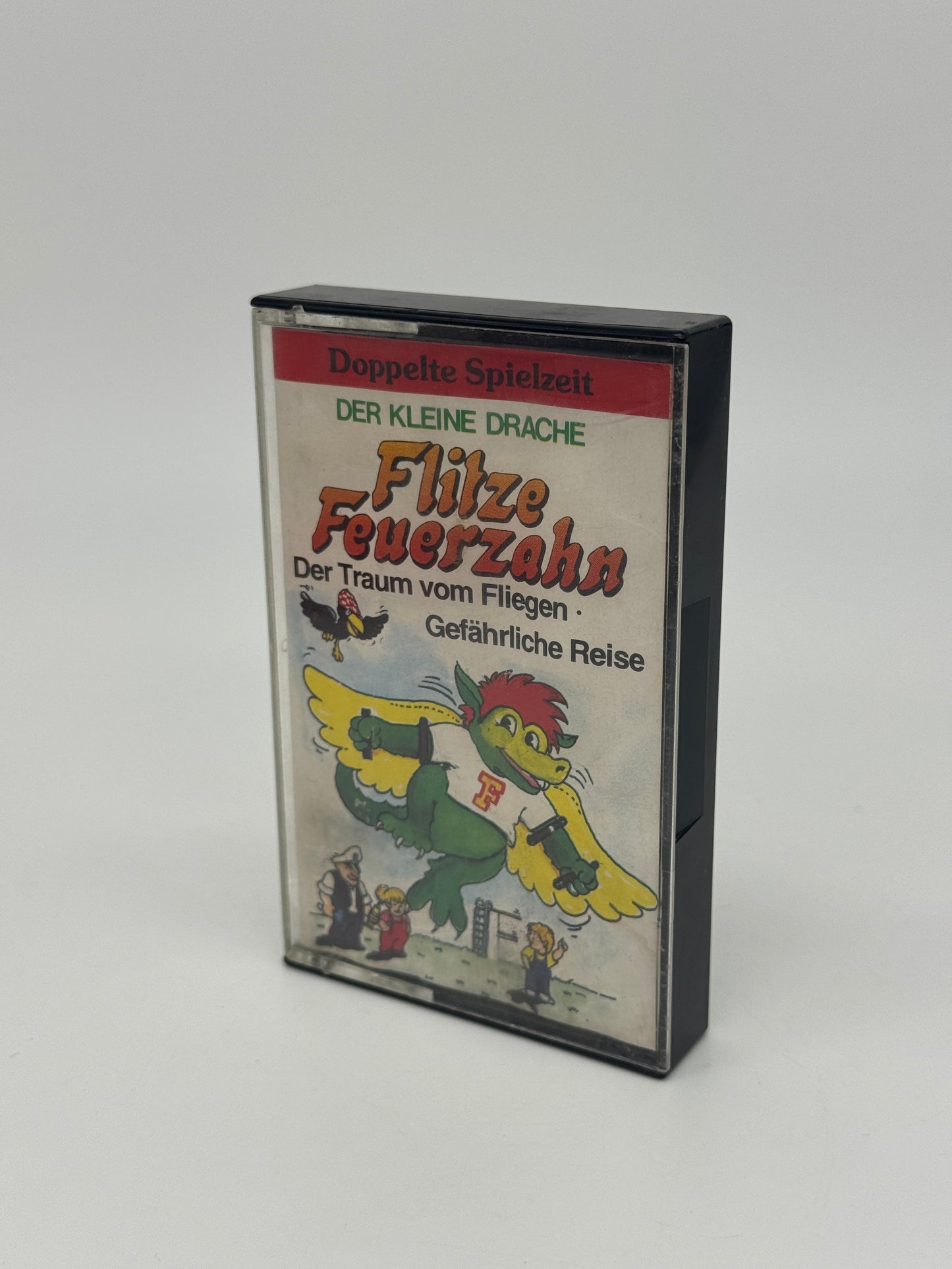 Der kleine Drache Flitze Feuerzahn "Der Traum vom Fliegen & Gefährliche Reise" Hörspielkassette doppelte Spielzeit