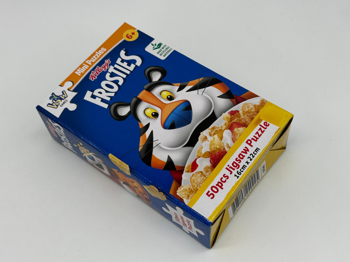 3x Kelloggs Mini Puzzles in stylisher Corn Flakes Box 50 Teile 16 x 22 cm - End of Toys Store