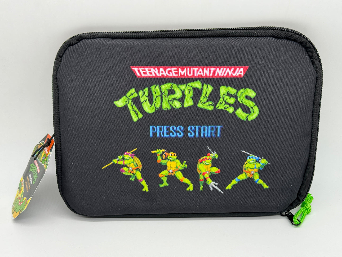 Teenage Mutant Ninja Turtles "Pixel Pizza Turtles" Nylon Tasche Tech Case für Kabel uvm