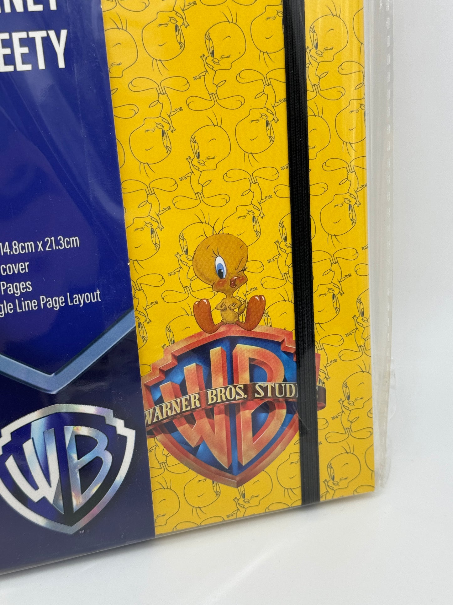 Warner Bros 100 Jahre "Tweety" Notizbuch 200 Seiten Hardcover Linienlayout DIN A5