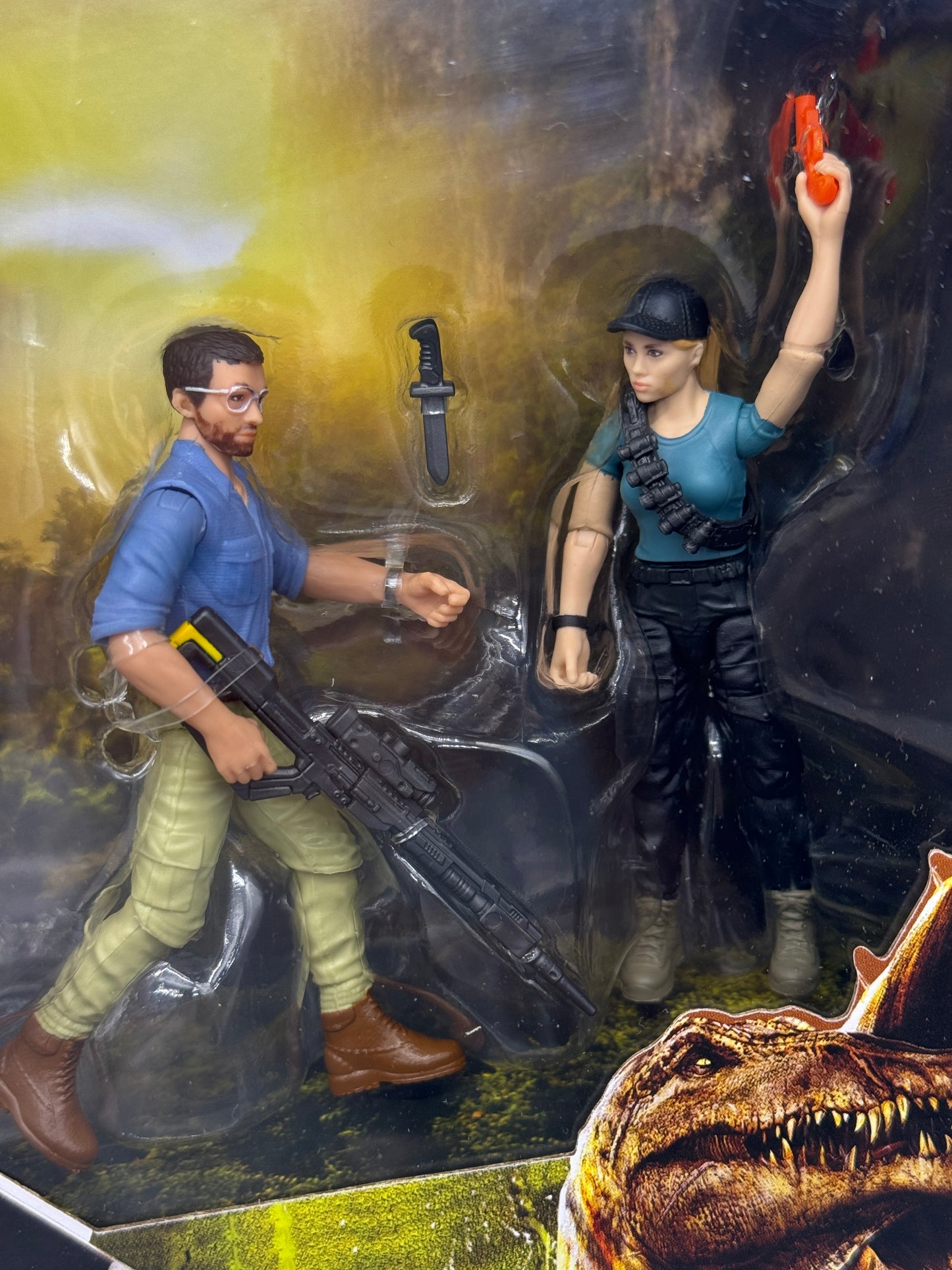 Jurassic World Rebirth "Spinosaurus Danger Set" Gefahrenset mit Zubehör (2025)