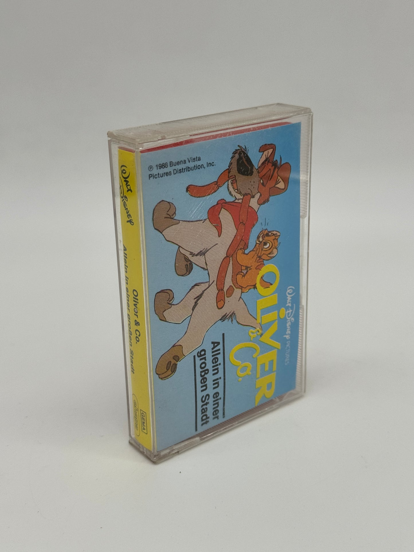 Walt Disney "Oliver & Co. Allein in einer großen Stadt" Disneyland Hörspielkassette (1988)