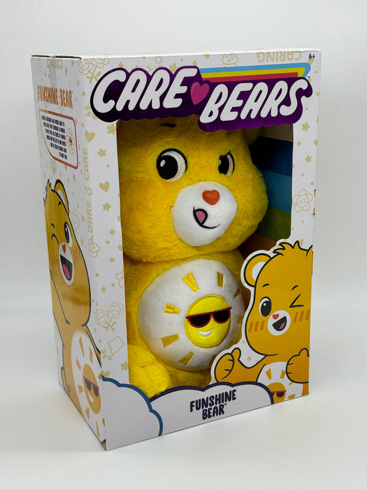 Care Bears Glücksbärchi "Funshine Bear" Kindness Keepers Plüsch / Stofftier (2021) - End of Toys Store