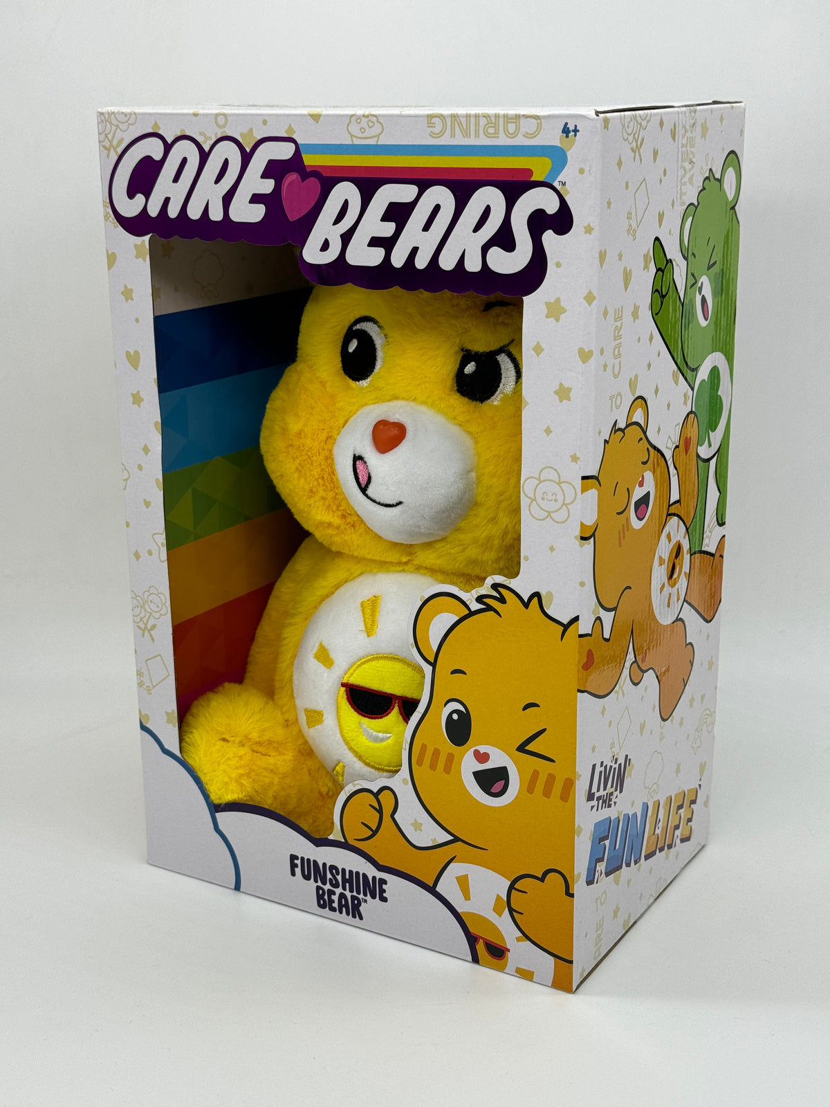 Care Bears Glücksbärchi "Funshine Bear" Kindness Keepers Plüsch / Stofftier (2021) - End of Toys Store