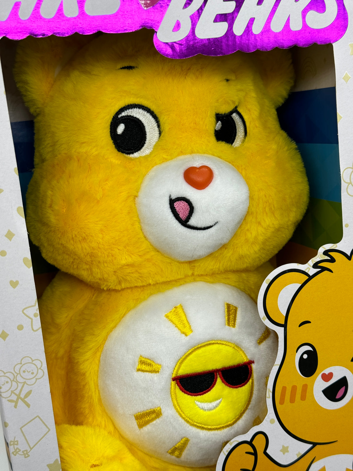 Care Bears Glücksbärchi "Funshine Bear" Kindness Keepers Plüsch / Stofftier (2021) - End of Toys Store