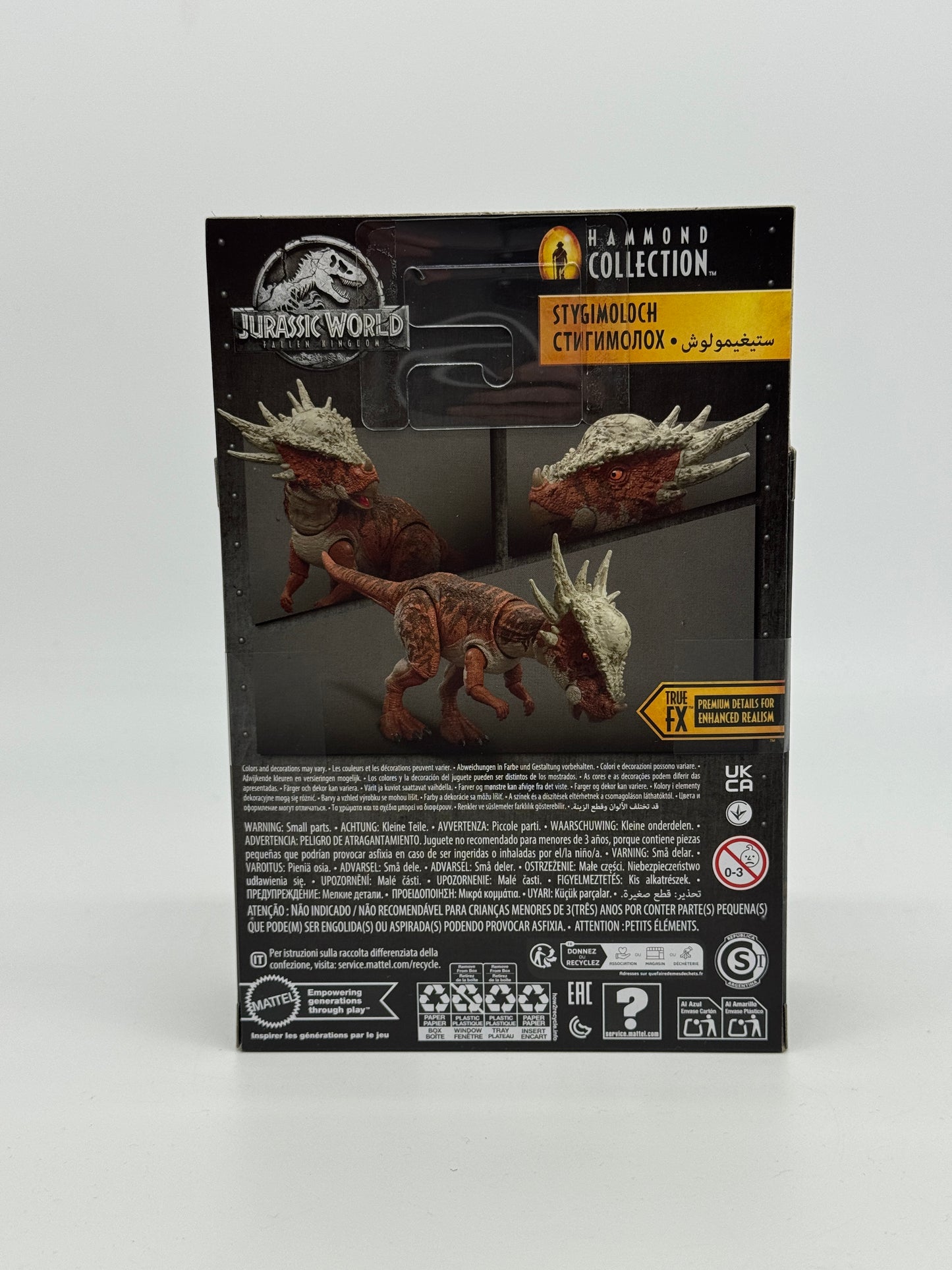 Jurassic World Hammond Collection "Stygimoloch" True FX Premium Details EU Version (2025)