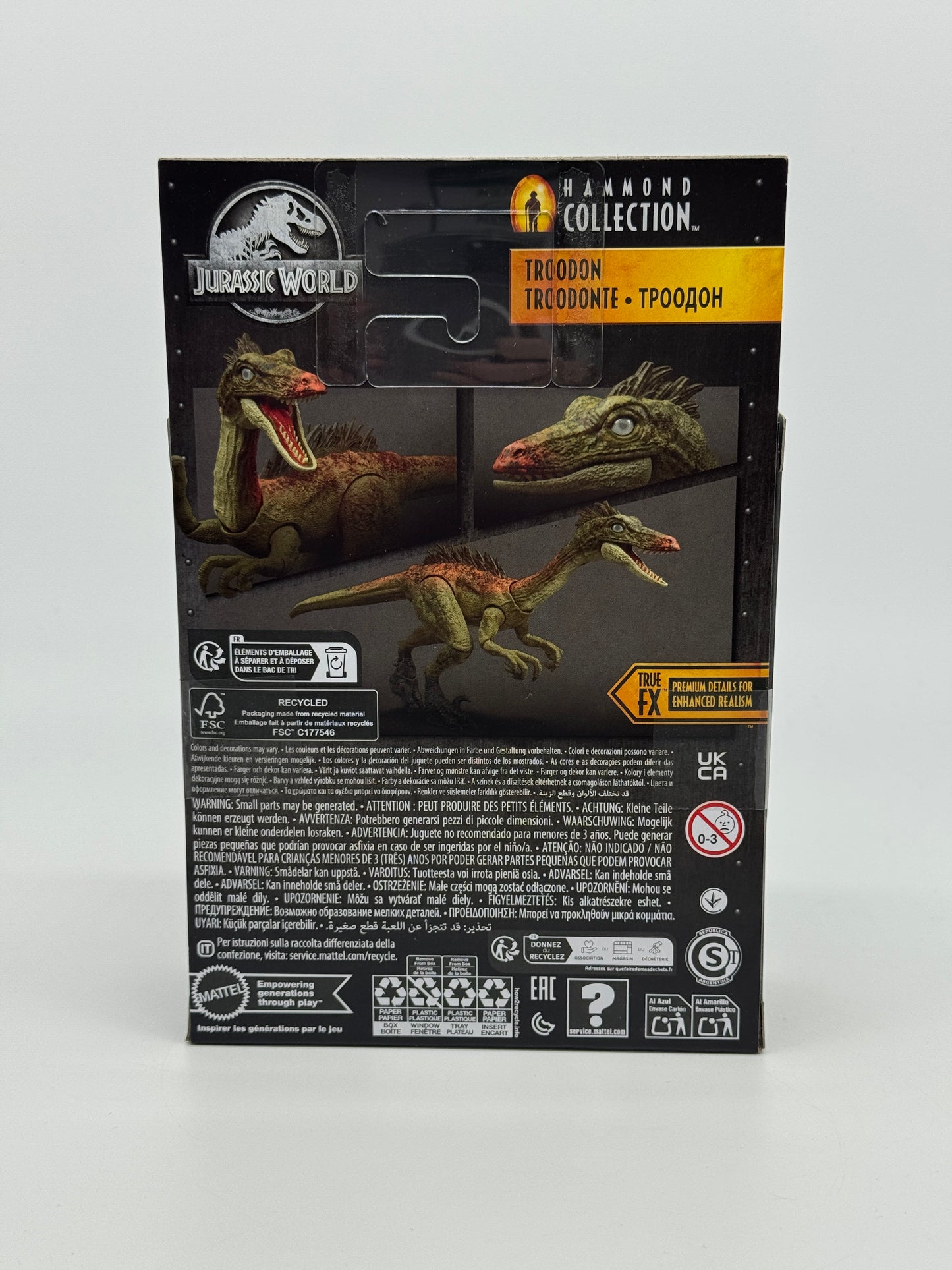 Jurassic World Hammond Collection "Troodon" True FX Premium Details EU Version (2025)