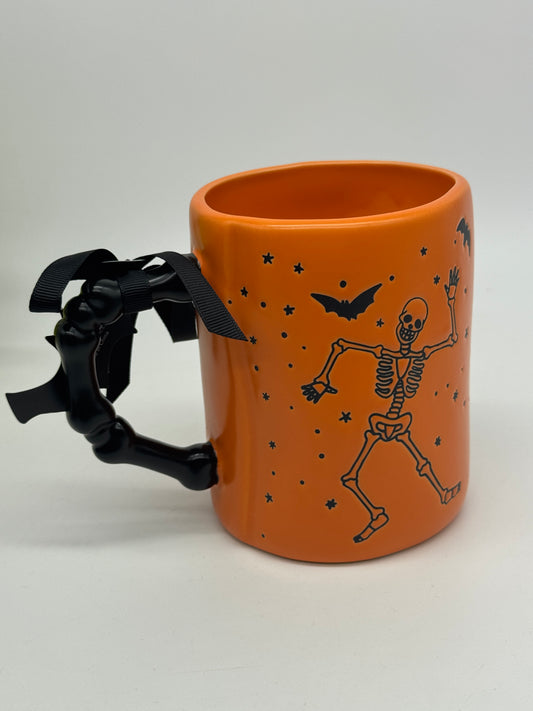 Rae Dunn Tasse "Trick or Treat" Orange Halloween Kaffeebecher Artisan Collection by Magenta
