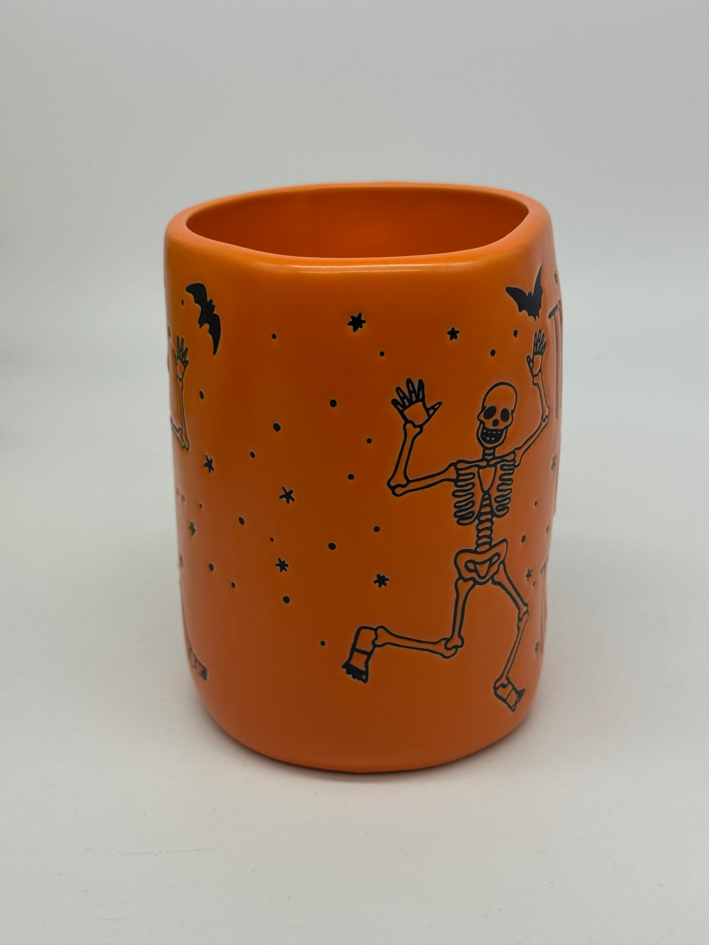 Rae Dunn Tasse "Trick or Treat" Orange Halloween Kaffeebecher Artisan Collection by Magenta