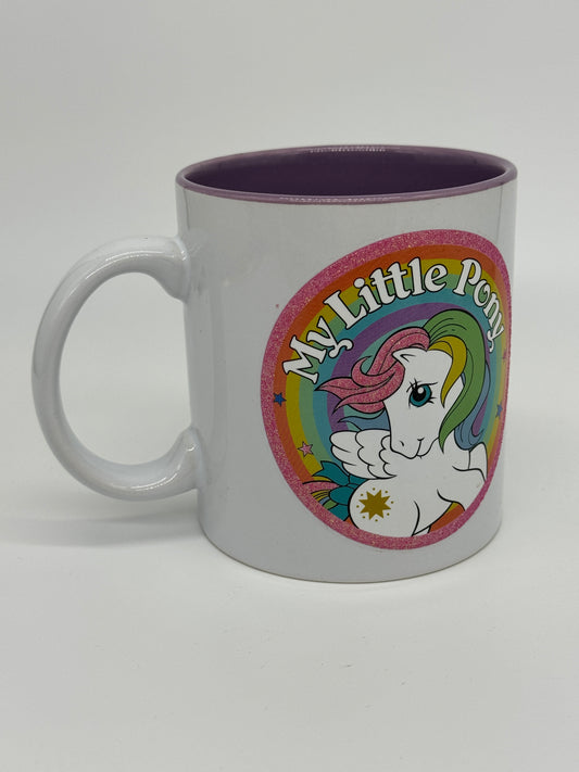 My Little Pony "Tasse / Becher / Mug / Kaffeebecher" Mein kleines Pony Retro Glitzer Look (2024)