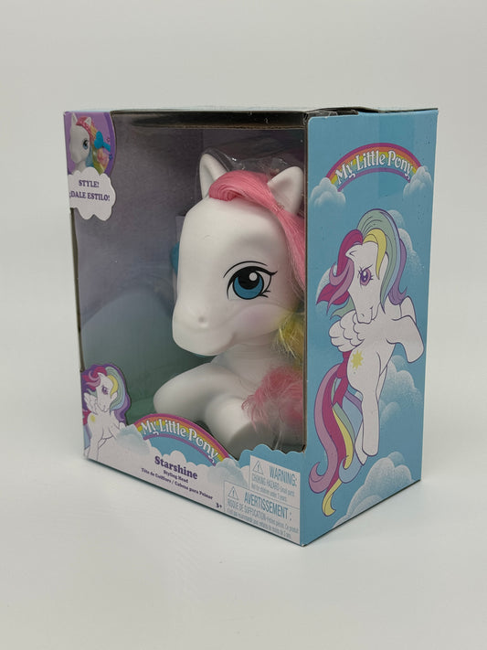 My Little Pony "Starshine Styling Head" Styling Kopf 1983 Vintage Look mit Bürste (2024)