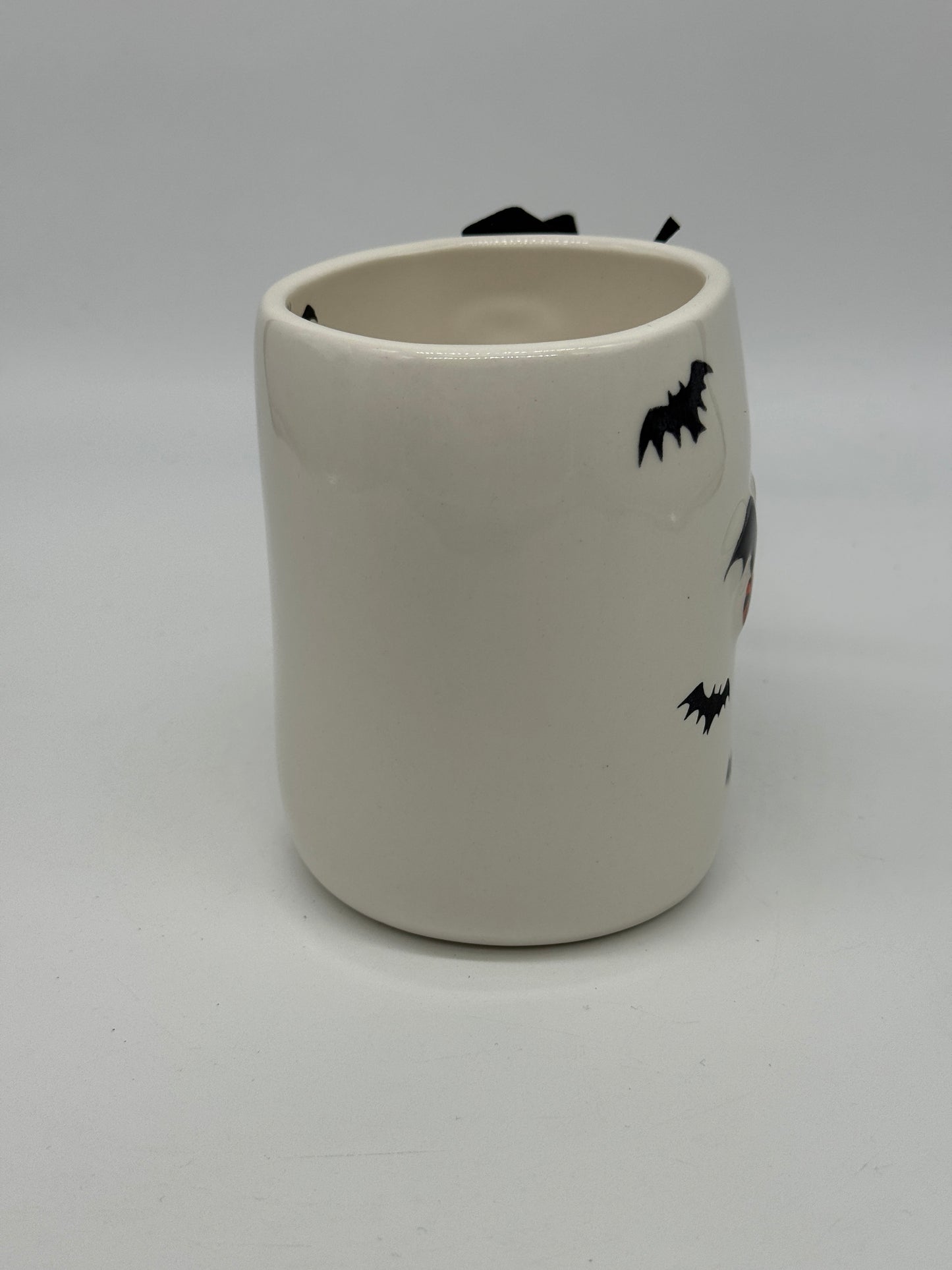 Rae Dunn Tasse "eek!" Fledermaus Halloween Kaffeebecher Artisan Collection by Magenta
