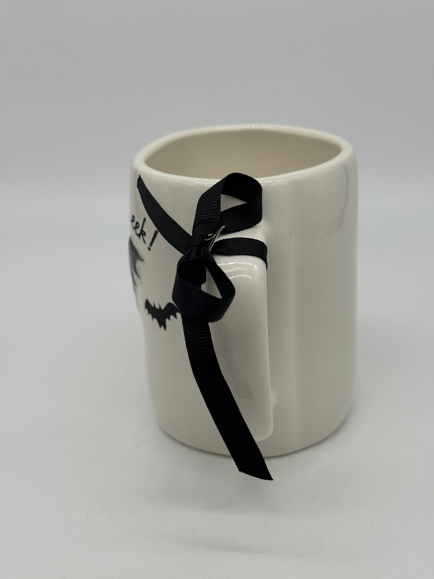 Rae Dunn Tasse "eek!" Fledermaus Halloween Kaffeebecher Artisan Collection by Magenta
