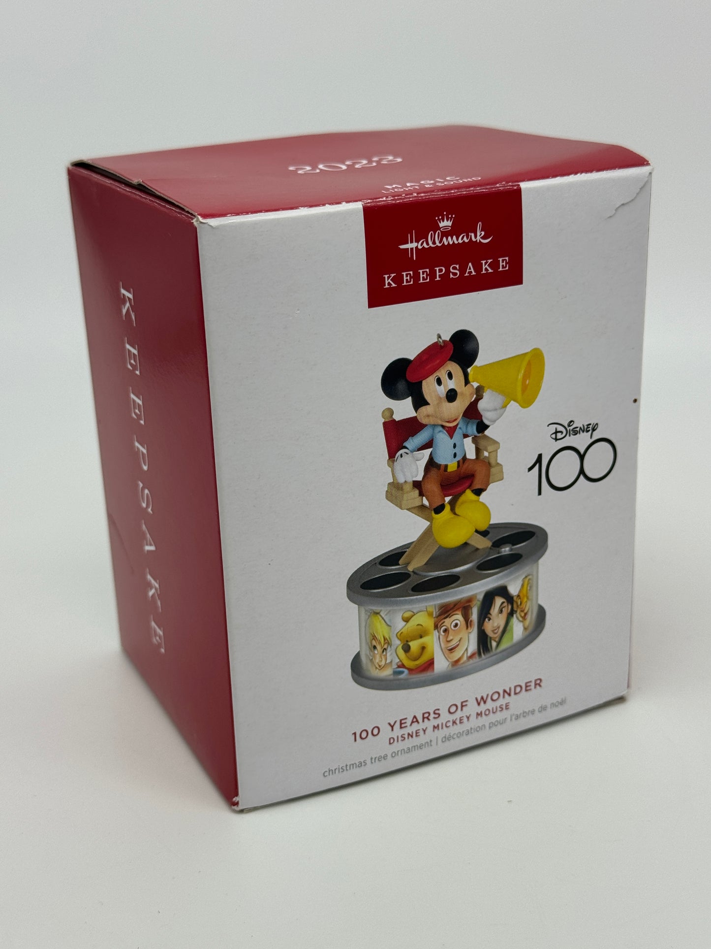Hallmark Ornaments "Mickey Mouse" 100 Years of Wonder Keepsake (2023)