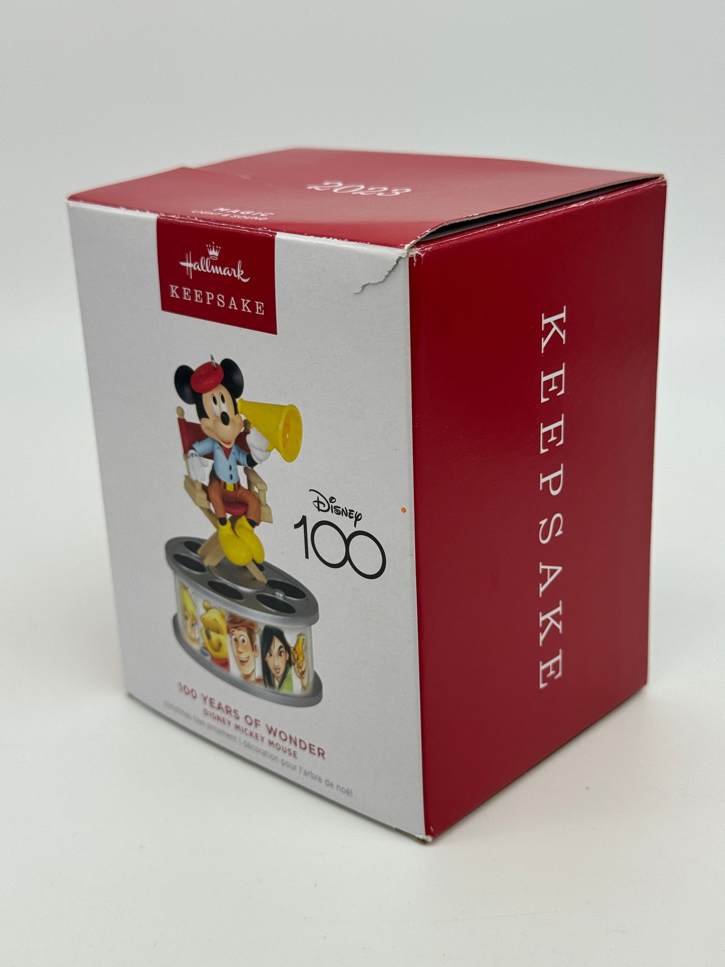 Hallmark Ornaments "Mickey Mouse" 100 Years of Wonder Keepsake (2023)