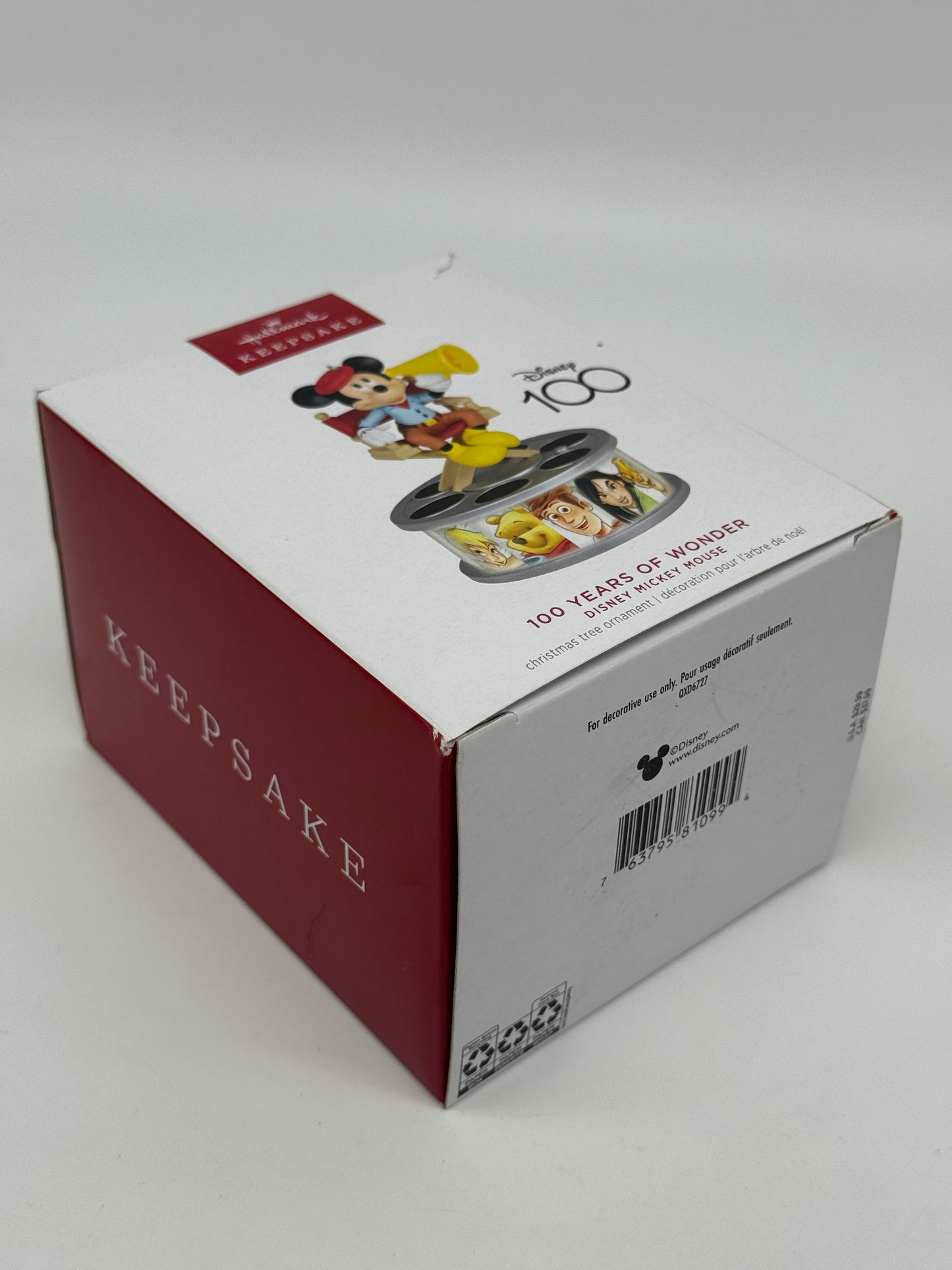Hallmark Ornaments "Mickey Mouse" 100 Years of Wonder Keepsake (2023)